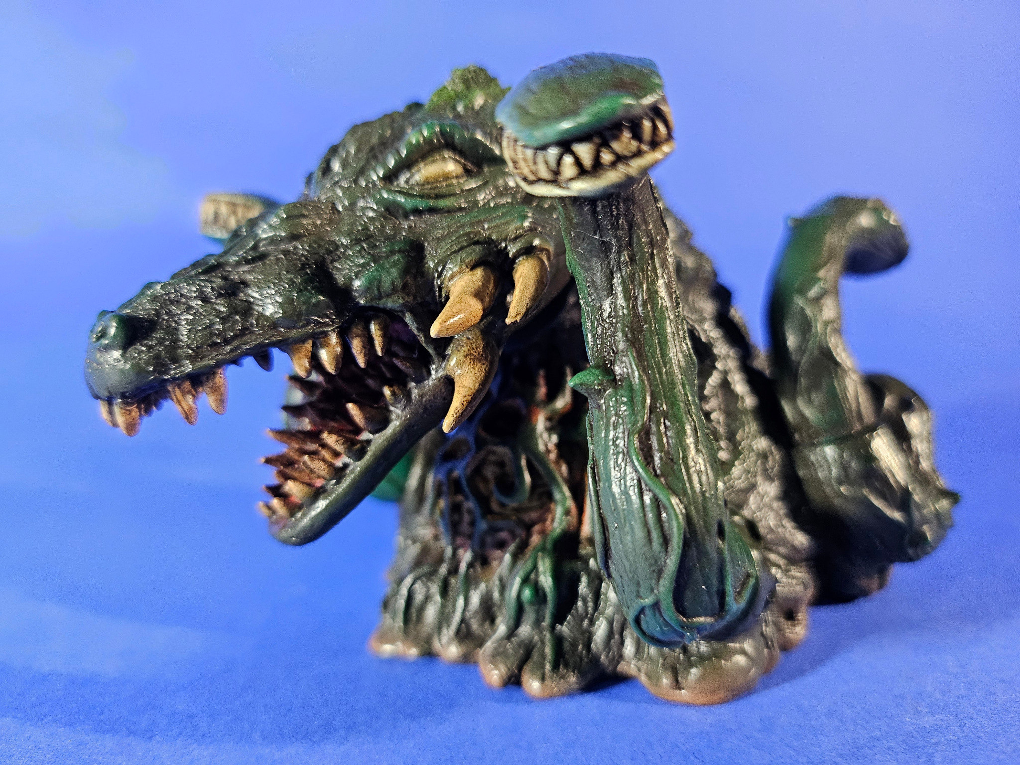 Biollante CUBE Sofubi Figure by Siccaluna Koubou