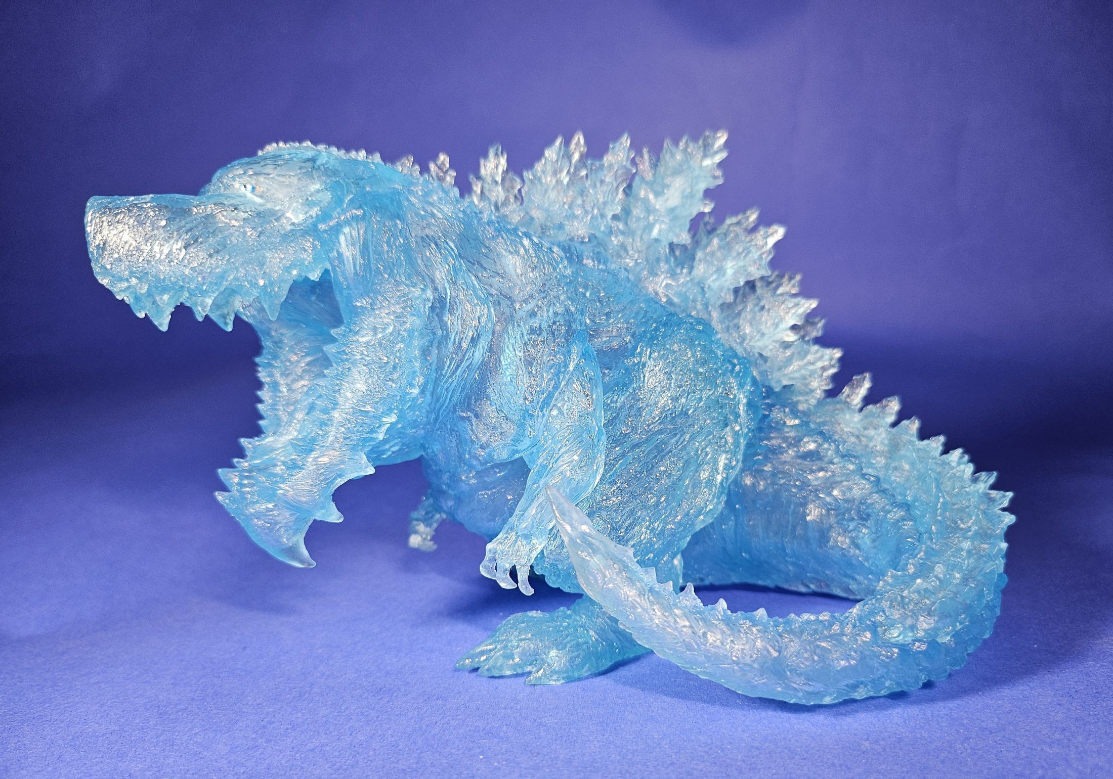 Godzilla Earth Clear Blue DefoReal by X-Plus TCC Exclusive (2018)