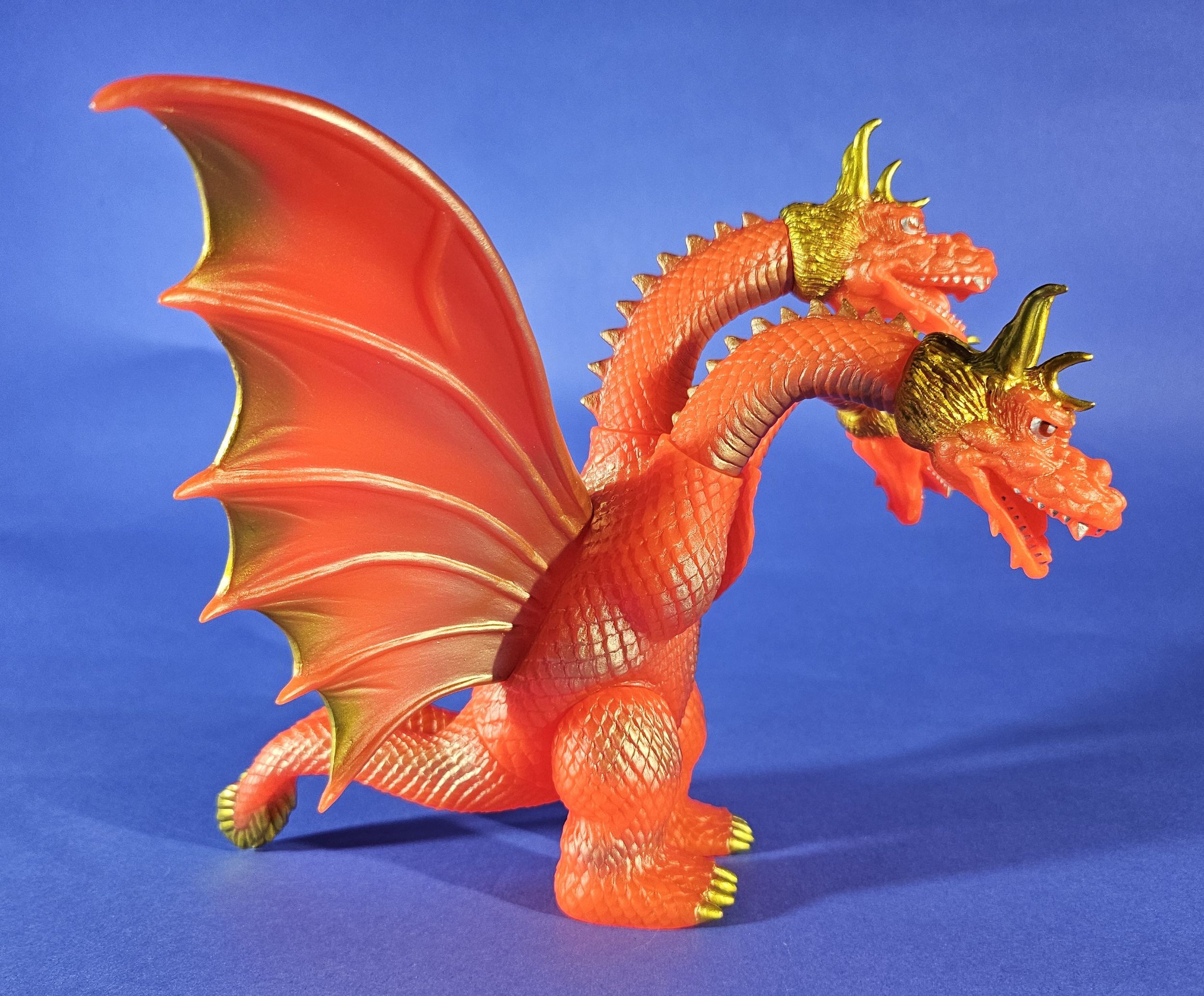 King Ghidorah Orange and Gold Version by Hazawa-Gumi