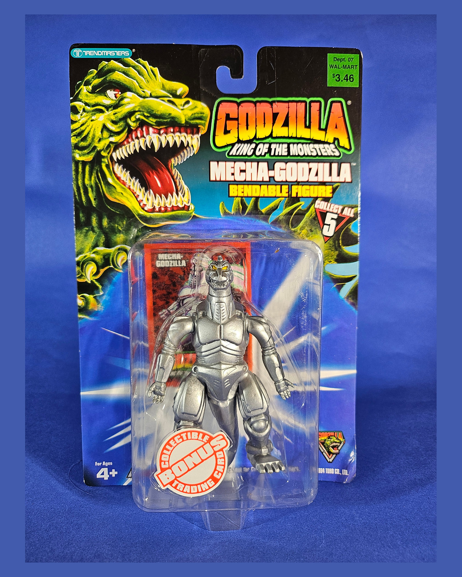 MechaGodzilla Bendable Figure by Trendmasters MOC