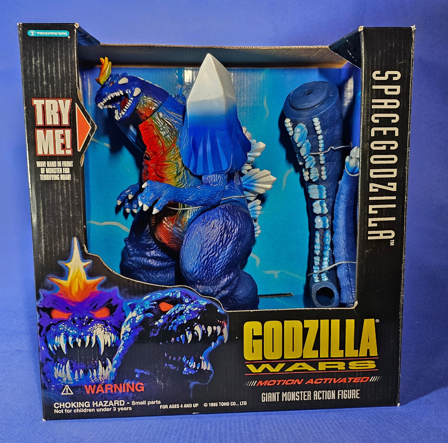 SpaceGodzilla – Trendmasters Godzilla Wars 10" Figure MIB