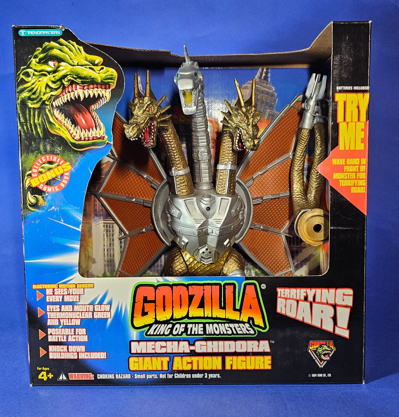 Mecha-Ghidorah – Trendmasters 10" Figure MIB