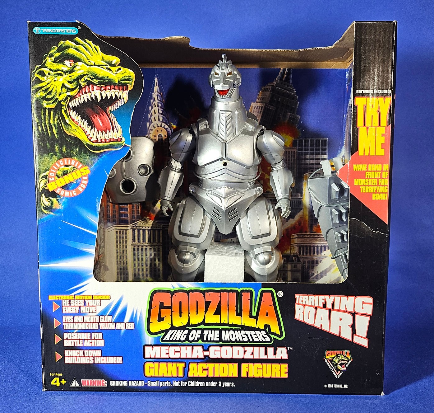 MechaGodzilla – Trendmasters 10" Figure MIB