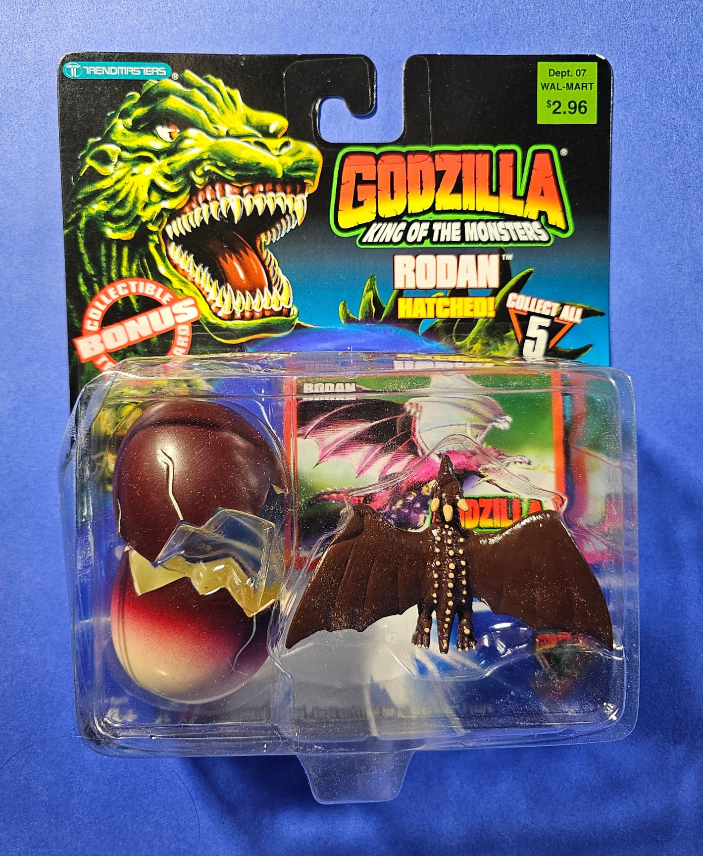 Rodan Trendmasters Godzilla Hatched Figure MOC
