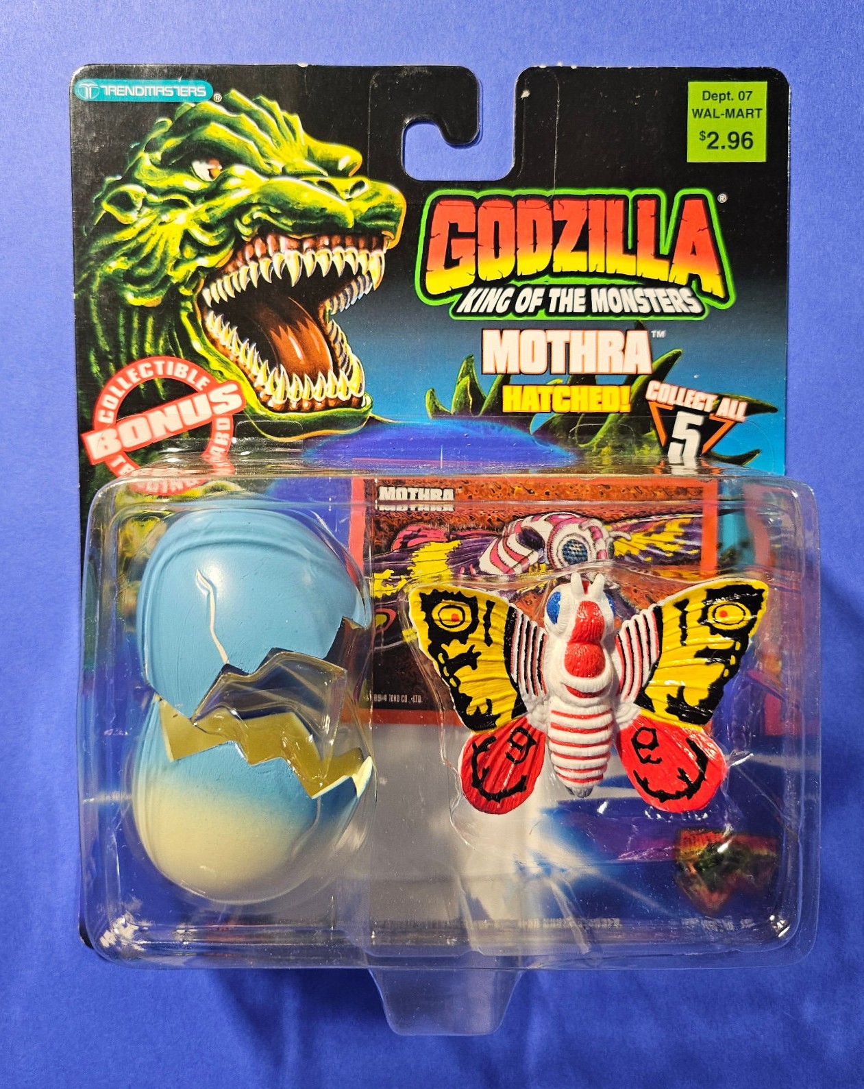 Mothra Trendmasters Hatched Figure MOC