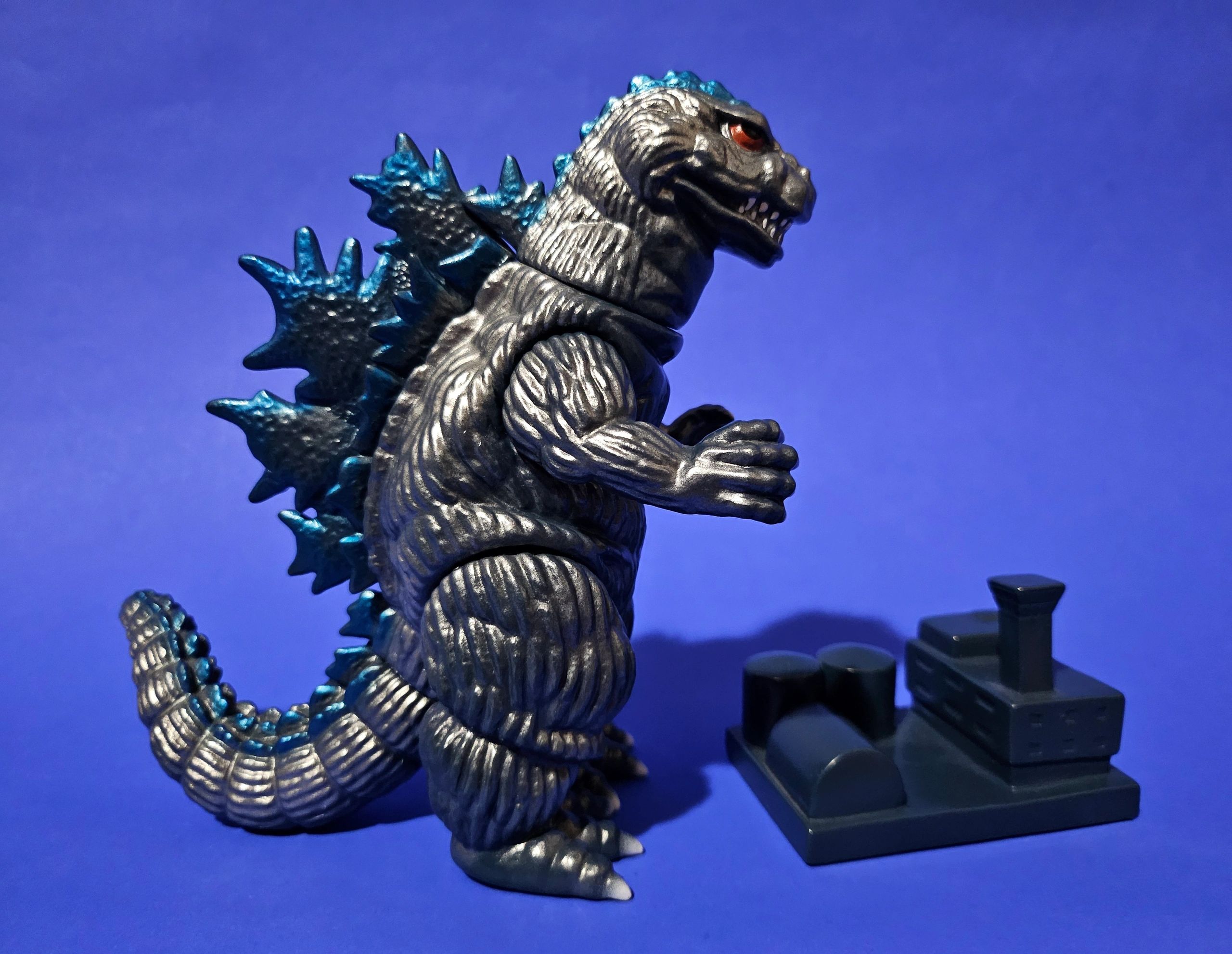 Godzilla 1962 with NATO Base Figure Set by Marmit Para-Baby
