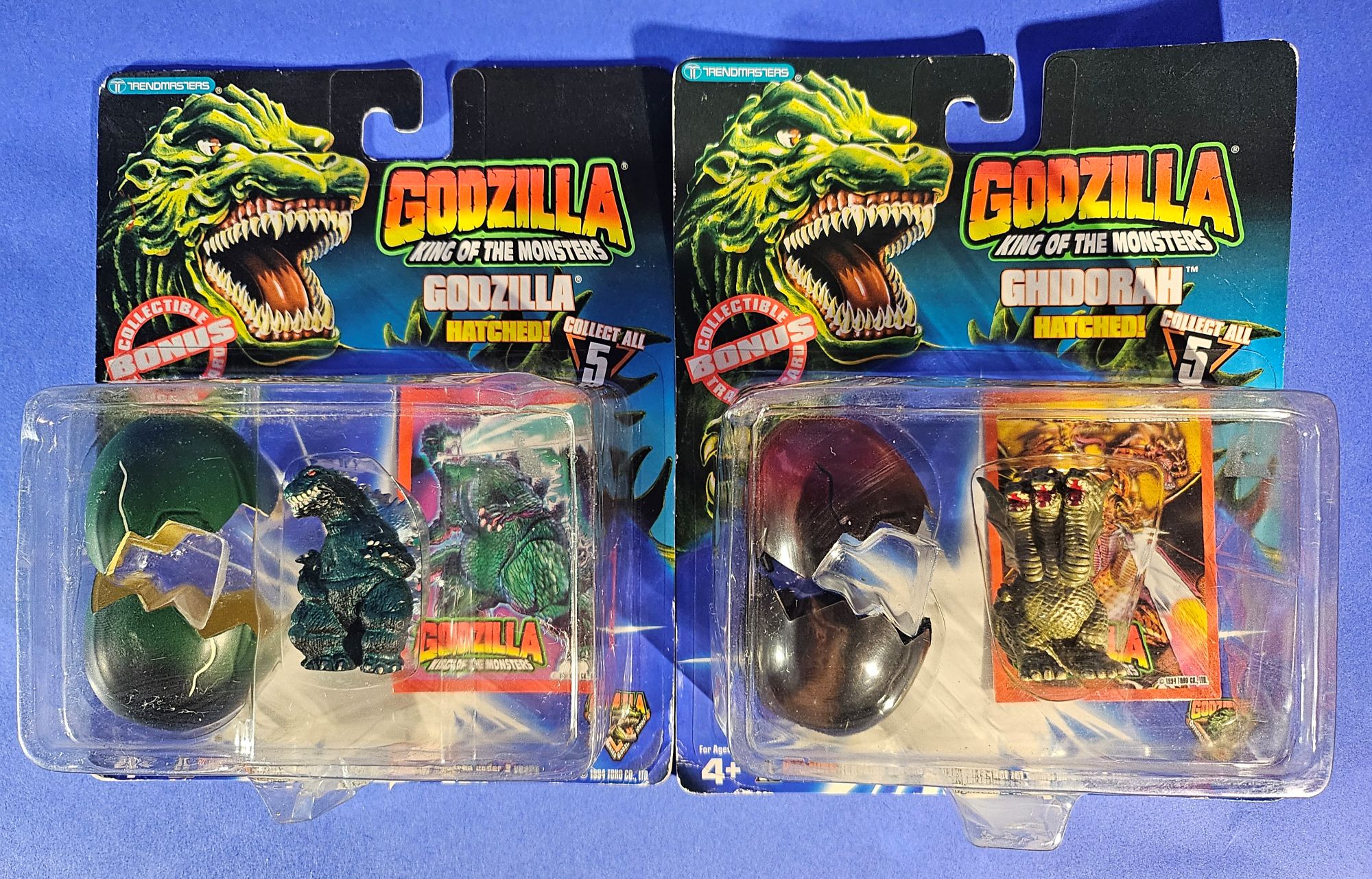 Godzilla & Ghidorah Hatched by Trendmasters MOC