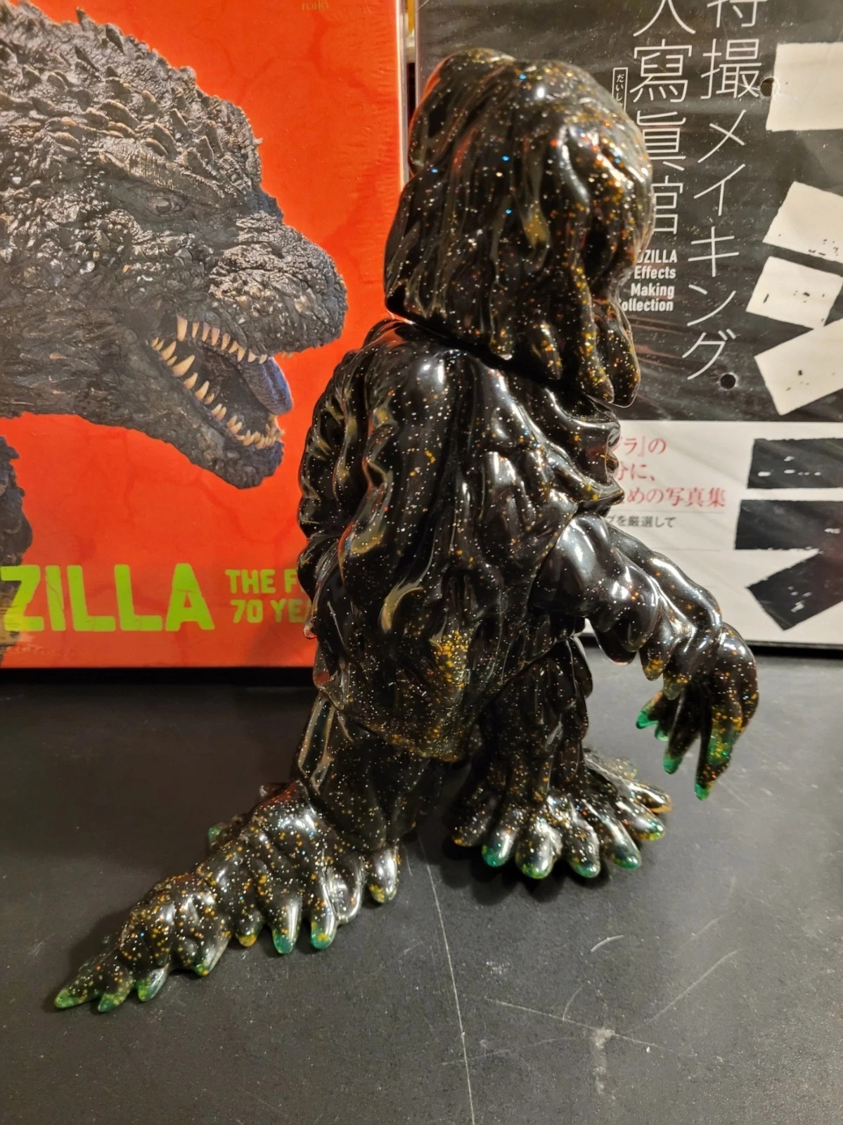 Marmit Black Glitter Hedorah Wonderfest 2004 vs Godzilla