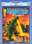 Monsters of the Movies #5 (Marvel 1975) Godzilla Cover, CGC 8.5