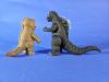 Godziban Godzilla 1964 and Minilla Bandai Figure Set — image 2