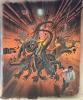 Godzilla 1998 Original Key Trading Card Art by Frank Ordaz — image 1