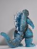 Godzilla 1962 Figure by Gigabrain 10" Tall Translucent Blue — image 3